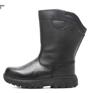 Botas de nieve con forro de lana, tacón medio, suela de goma, cálidas para el invierno y clima frío. - Product Image 2