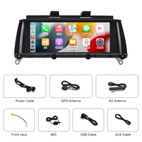 STWEI 2025 Nouvel écran multimédia Android AUTO CarPlay Qualcomm Snapdragon 665 6125 pour BMW X3F25 X4F26 Navigation GPS Bluetooth DSP