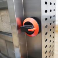 Grill à Kebab Rotatif à Gaz en Acier Inoxydable à 4 Brûleurs pour le Moyen-Orient, Machine à Shawarma – Offre Spéciale