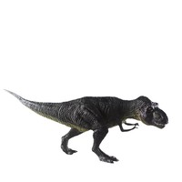 Cikoo Figurine réaliste en PVC de dinosaure Tyrannosaurus Rex, modèle d'animal T-Rex solide, jouet avec mâchoire et bras articulés pour enfants de 3 ans et plus, éducation STEM