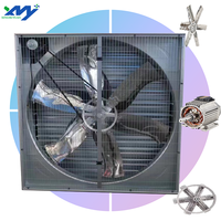 50-Zoll Axialventilator mit Edelstahlflügeln für Gewächshaus- und Geflügelfarm-Kühlung und Belüftung