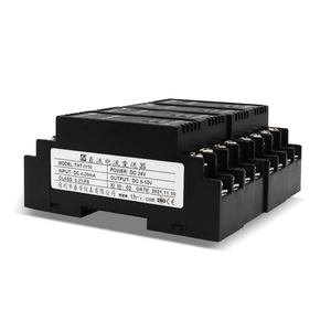 THT-I/U ซีรีส์ DC24V ตัวแยกสัญญาณความแม่นยำสูง 4-20mA 0-5V 0-10V ตัวส่งสัญญาณแยกสัญญาณแบบติดตั้งบนราง DIN - Product Image 1