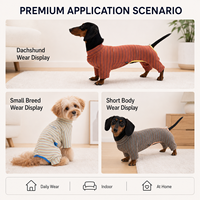 Mono de cuatro patas para perros pequeños, ropa para mascotas, personalizable