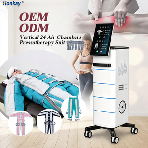 Équipement de pressothérapie vertical de haute qualité pour fabricants, machine de pressothérapie pour la relaxation des yeux, massage des jambes pour centre de beauté - Product Image 1