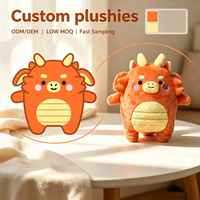 Peluche Dragon Personnalisée Dessin Animé ODM OEM Faible MOQ Échantillonnage Rapide Poupée en Peluche Douce Cadeau Enfant Décoration Maison