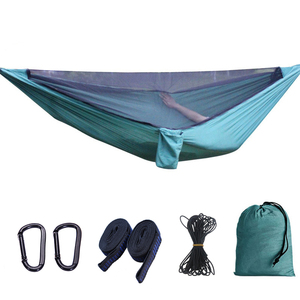 Võng Cắm Trại Di động với lưới chống muỗi tích hợp cho sự thoải mái ngoài trời cuối cùng - Product Image 1