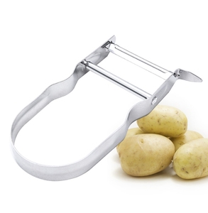 Bền vững thép không gỉ kim loại trái cây và rau Peeler Slicer với Straight-Blade dụng cụ cầm tay cho hộ gia đình nhà bếp sử dụng - Product Image 2