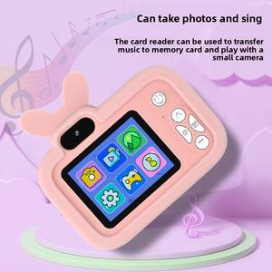 Caméra vidéo numérique HD pour enfants enregistrement de dessin animé Protection des yeux Anti-chute amusant Mini jouet pour garçons filles cadeau de vacances d'anniversaire - Product Image 4