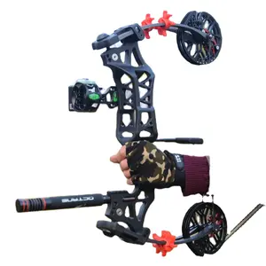 Neue Dual-Use-Dose startet Stahlkugel Compound Bow Shooting Bogen und Pfeil Outdoor Hunting Triangle Hunting Big Power