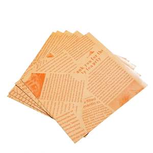 Bolsa de Papel Personalizada con Doble Abertura, Resistente al Aceite y a la Grasa, para Pan, Waffles, Hamburguesas, Sándwiches, Donas, en Forma de L y Triangular - Product Image 5