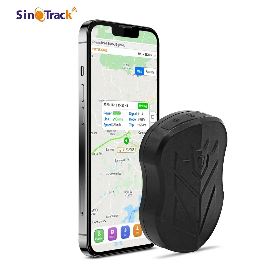 Sino Track Anti-Diebstahl-ST-905 5000mAh lange Akkulaufzeit Asset GSM GPS-Auto-Tracker mit kostenloser Tracking-Software-Plattform APP
