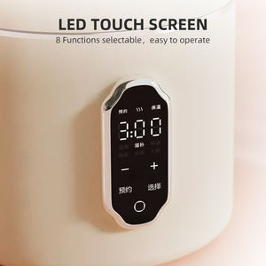 Casserole électrique à cuisson lente de 1 litre, 500 watts, puissante, avec réglage automatique du temps, en acier inoxydable, 220v - Product Image 2