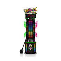 Machine de test de force de frappe commerciale à monnayeur, jeu d'arcade, pour centre de divertissement familial, en plastique, version anglaise
