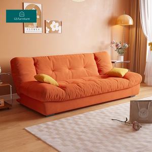 Canapé Convertible Moderne en Tissu, <span class=keywords><strong>Lit</strong></span> d'Appoint Élégant pour Chambre, Hôtel ou Appartement, Meuble Pliant <span class=keywords><strong>de</strong></span> Salon - Product Image 2