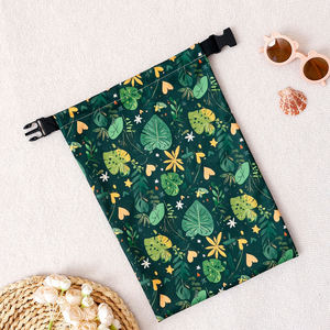 Borsa all'ingrosso di maternità alla <span class=keywords><strong>moda</strong></span> per mamma stampa animale poliestere riutilizzabile borsa per pannolini resistente all'acqua borsa da viaggio - Product Image 1