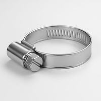 Collier de serrage allemand réglable en métal pour usage automobile avec système de mesure métrique