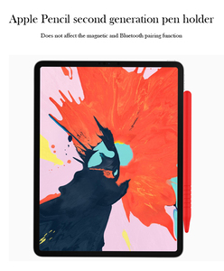 Custodia per Apple iPad Pencil 2nd protezione morbida in silicone per Apple Pencil penna Touch con stilo di 2 Gen con maniche a pennino 4.6 - Product Image 2