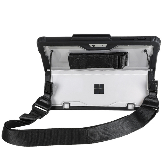 Factory Wholesale Acrylic Transparent Detachable Rugged Laptop Tablet Case for Micro/soft Surface Go 1 2 3 Pro 4 5 6 7 7+ Pro 8