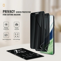 Protection d'écran mate anti-espion en TPU pour Samsung S24 Ultra et machine de découpe, anti-traces de doigts.