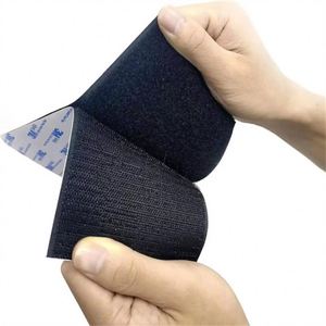 Cinta Adhesiva de Doble Cara con Gancho y Bucle, Resistente al Calor, Duradera, Elástica, de Nailon, Fuerte, para Zapatos, Tamaño Personalizado, Diseño de Puntos - Product Image 3