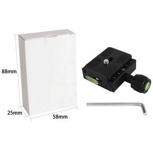 Équipement photographique Bexin, plaque de fixation rapide pour <span class=keywords><strong>appareil</strong></span> <span class=keywords><strong>photo</strong></span> reflex numérique 50 mm, pince pour tête de rotule d'<span class=keywords><strong>appareil</strong></span> <span class=keywords><strong>photo</strong></span>, pince pour plaque Arca-Swiss 38 mm - Product Image 4