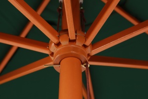 Dkr OP01053 Leisure Customize Outdoor Furniture Beach Hotel Exterior Umbrella with Shade Wooden <b>Pole</b> <b>Garden</b> - Product Image 5