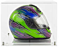Yageli Étui de protection transparent en acrylique sur mesure pour casque de moto F1, épaisseur personnalisable, logo personnalisé, professionnel