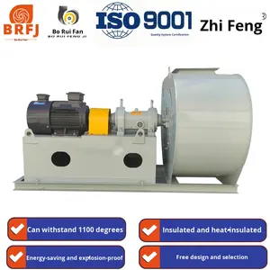 Ventilateur centrifuge à <span class=keywords><strong>double</strong></span> isolation 1100 degrés en fonte à montage mural 3000 tr/min résistant à la chaleur et à la <span class=keywords><strong>fumée</strong></span> Ventilateur à tirage induit - Product Image 3