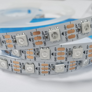 شريط إضاءة ذكي WS2812B SMD5050 <span class=keywords><strong>RGB</strong></span> <span class=keywords><strong>LED</strong></span> مرن 5 مم/8 مم/10 مم مع تحكم عبر USB/واي فاي/تطبيق، نحاسي بجهد 5 فولت/12 فولت/24 فولت تيار مستمر - Product Image 4