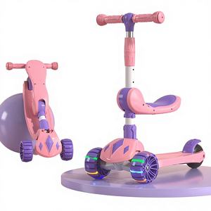 Children's <strong>Scooter</strong> for Ages1-3-6-8-12,suitable for Both <strong>Sitting</strong> and Riding,three-in-one Design,suitable for Kids,ride-<strong>on</strong> <strong>Scooter</strong> - Product Image 2