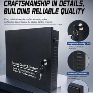 Access control <b>power</b> <b>supply</b> 12V 5A dedicated control board <b>power</b> box electric lock transformer <b>UPS</b> backup <b>power</b> <b>supply</b> without b - Product Image 4