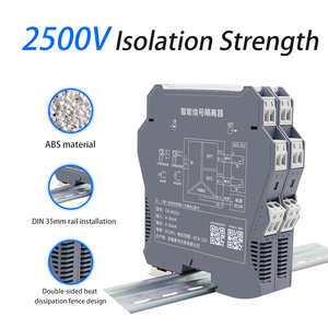 Isolateur de signal de tension et de courant industriel 4-20mA 0-10V, module d'isolation galvanique, montage sur rail DIN pour automatisation PLC DCS TN - Product Image 3