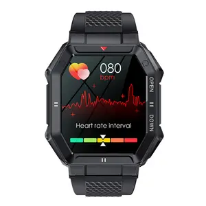 2024 vendita calda K55 Smart Watch per uomo Android con la frequenza cardiaca Sport Smart orologi braccialetti IP68 impermeabile Fitness Tracker