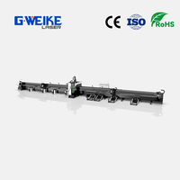 Machine de découpe laser à fibre CNC 3 axes haute vitesse et haute précision Cypcut HIWIN avec refroidissement par eau pour tubes métalliques et coupe biseautée