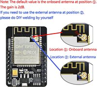 Modul Kamera WiFi + BT ESP32-CAM 4M PSRAM Papan Pengembangan CPU Dual-core 32-bit dengan Modul Kamera OV2640 2MP Mendukung Gambar
