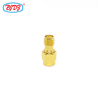 Adaptadores Coaxiales RF de Conector Hembra SMA Chapado en Oro a Conector Macho RP SMA de Polaridad Inversa