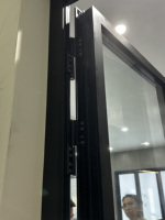 Façades Meilleure vente NFRC Fenêtre en verre isolé insonorisé Fenêtres pliantes en aluminium