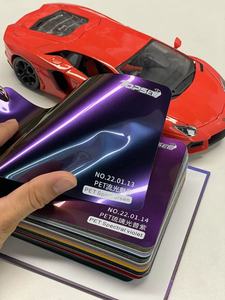 TOPSEE 1.52*18 mètres <span class=keywords><strong>licorne</strong></span> céleste PET <span class=keywords><strong>super</strong></span> brillant caméléon auto peinture voiture vinyle wrap couleurs - Product Image 4