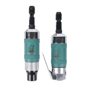 S60 Straight Pneumatic Grinder 1/4 Inch Collet 1.5 In Wheel Metal Body Rear Exhaust For Polishing Grinding - Product Image 4