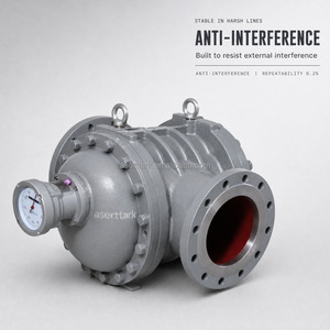 Débitmètre volumétrique mécanique à double rotor spiralé anti-interférence à bride de 0,2 L/min avec répétabilité pour l'industrie pétrochimique - Product Image 2
