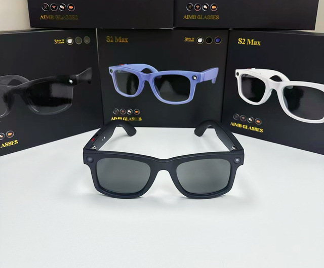 Smart Home AI Real-time Smart Interpretation S2max Smart Glasses 2026 Immersive Sound Dual-Mic Clarity Answer Calls with a Touch
