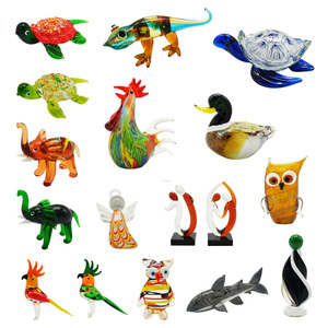Handmade Blown <strong>Turtle</strong> Fish Dolphin Crystal <strong>Glass</strong> Ocean Animal Crafts Ornaments Hand Blown Murano Animal <strong>Glass</strong> for Decoration - Product Image 5