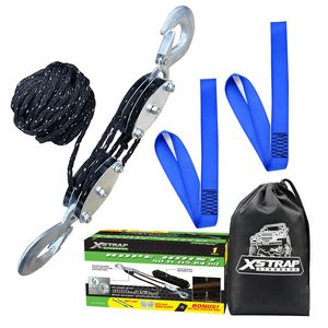 <span class=keywords><strong>Polipasto</strong></span> de <span class=keywords><strong>cuerda</strong></span> <span class=keywords><strong>manual</strong></span> Sistema de polea Polipropileno <span class=keywords><strong>Polipasto</strong></span> de <span class=keywords><strong>cuerda</strong></span> 50 pies 2000 Carga de ruptura con ganchos de acero - Product Image 2
