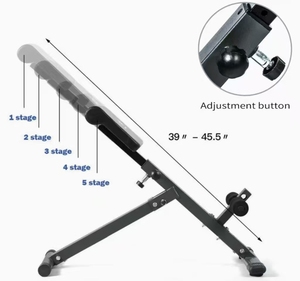 <span class=keywords><strong>Banc</strong></span> de musculation en acier diamanté réglable pour exercices <span class=keywords><strong>du</strong></span> bas <span class=keywords><strong>du</strong></span> dos, des ischio-jambiers et des fessiers, outil de fitness portable et pliable pour la <span class=keywords><strong>maison</strong></span> - Product Image 4