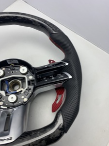 Volanti AMG per <span class=keywords><strong>Mercedes</strong></span> A220c43s550, GLE2023, C43, S205, E350, E63, Classe C W204, <span class=keywords><strong>C180</strong></span>, S63 W177, C300c117, C43, CLA 2016 Kompressor - Product Image 5