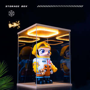 กล่องอะคริลิคแบบทันสมัยกล่องไฟโปร่งแสงโปร่งแสงสำหรับผู้เชี่ยวชาญตู้สำนักงานบล็อกกันฝุ่นกล่องตาบอดสไตล์โมเดิร์น - Product Image 4