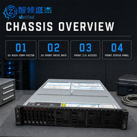Serveur NAS et solution de base de données pour petites entreprises WR5220 G3, serveur en rack 2U avec garantie, expédition rapide mondiale pour la mise en place informatique de bureau