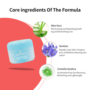 EERLEI OEM/ODM Crema Idratante Viso all'Aloe Vera Biologica a Marchio Privato, Lenitiva, Riparatrice, Idratante e Rassodante - Product Image 2