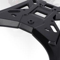 Accessoires moto pour Yamaha NMAX 2024 2025 – Support arrière en alliage d'aluminium pour top case, plaque de base pour la modernisation et la mise à niveau