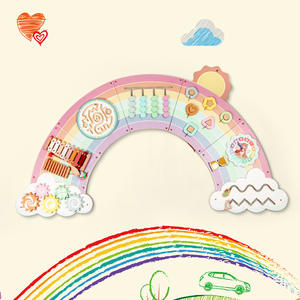 Tablero ocupado montado en la pared multifunción personalizado, material didáctico sensorial <span class=keywords><strong>de</strong></span> música, juguetes educativos Montessori para niños - Product Image 3